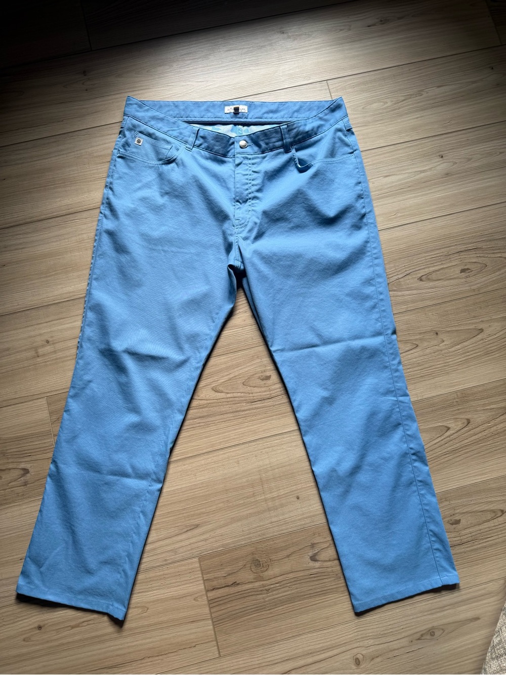Peter Millar 38x30 Blue 5 pocket pants